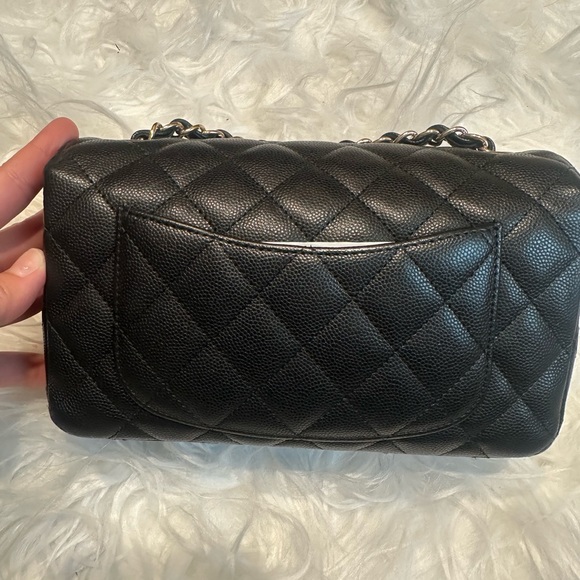 Chanel Rectangular Mini Caviar Black (SOLD) - Picture 3 of 14